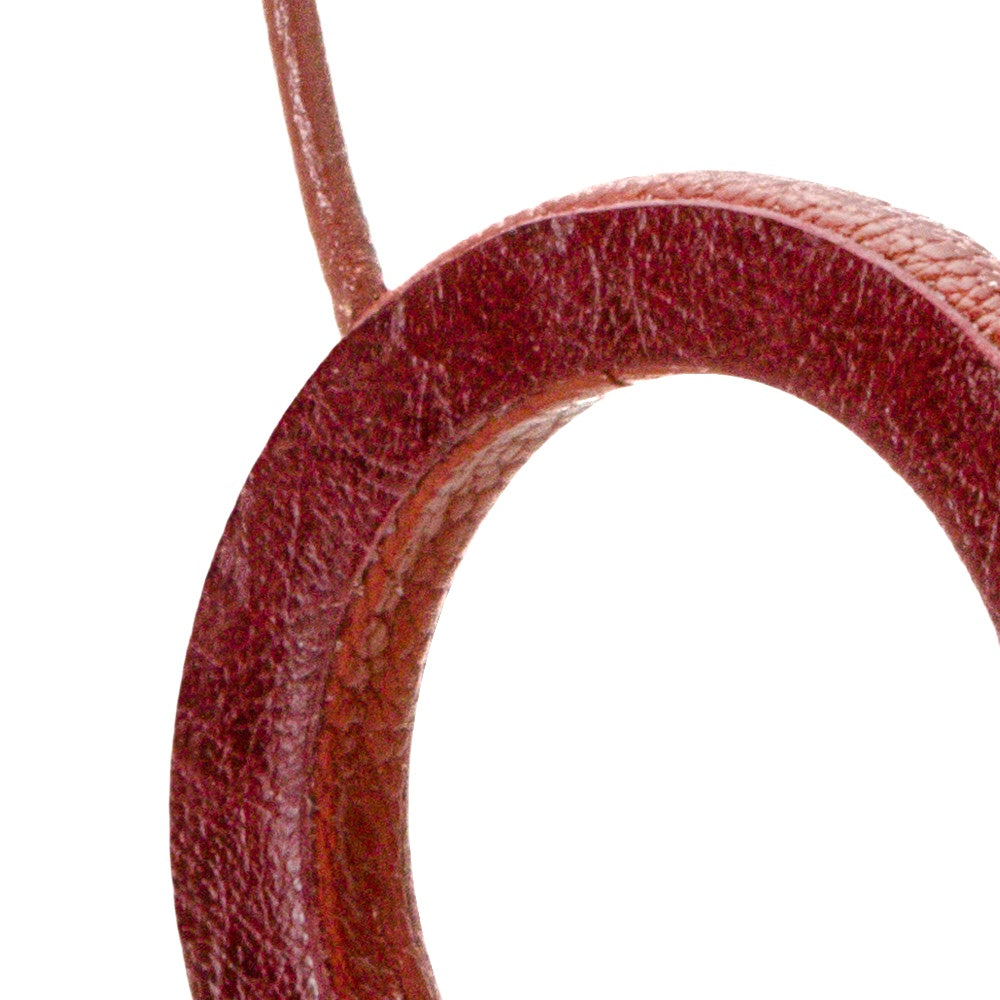 Glasses Cord Holder Russet Ostrich