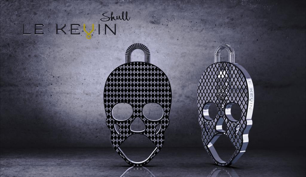 Skull Silver Glasses Holder / Jewellery