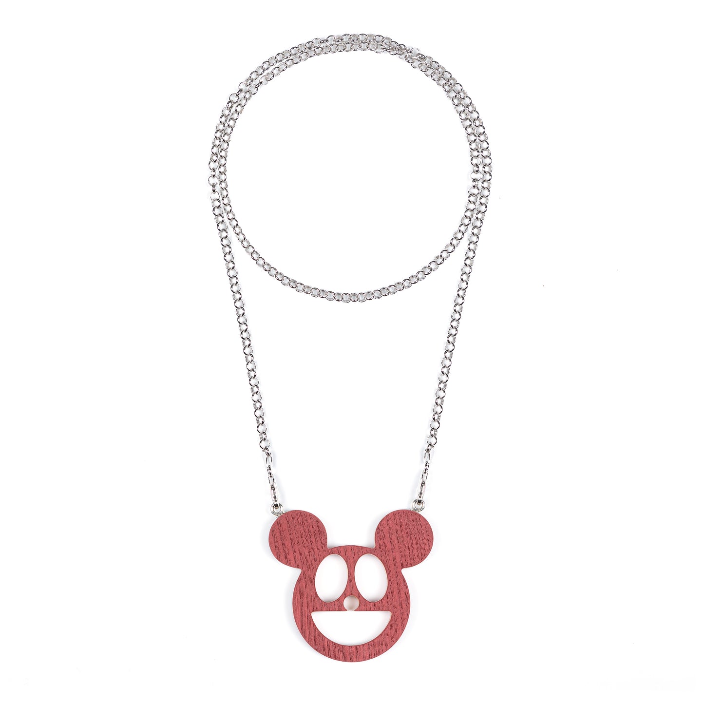 Mickey- Red With Chain