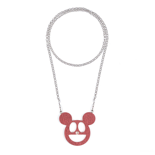 Mickey- Red With Chain