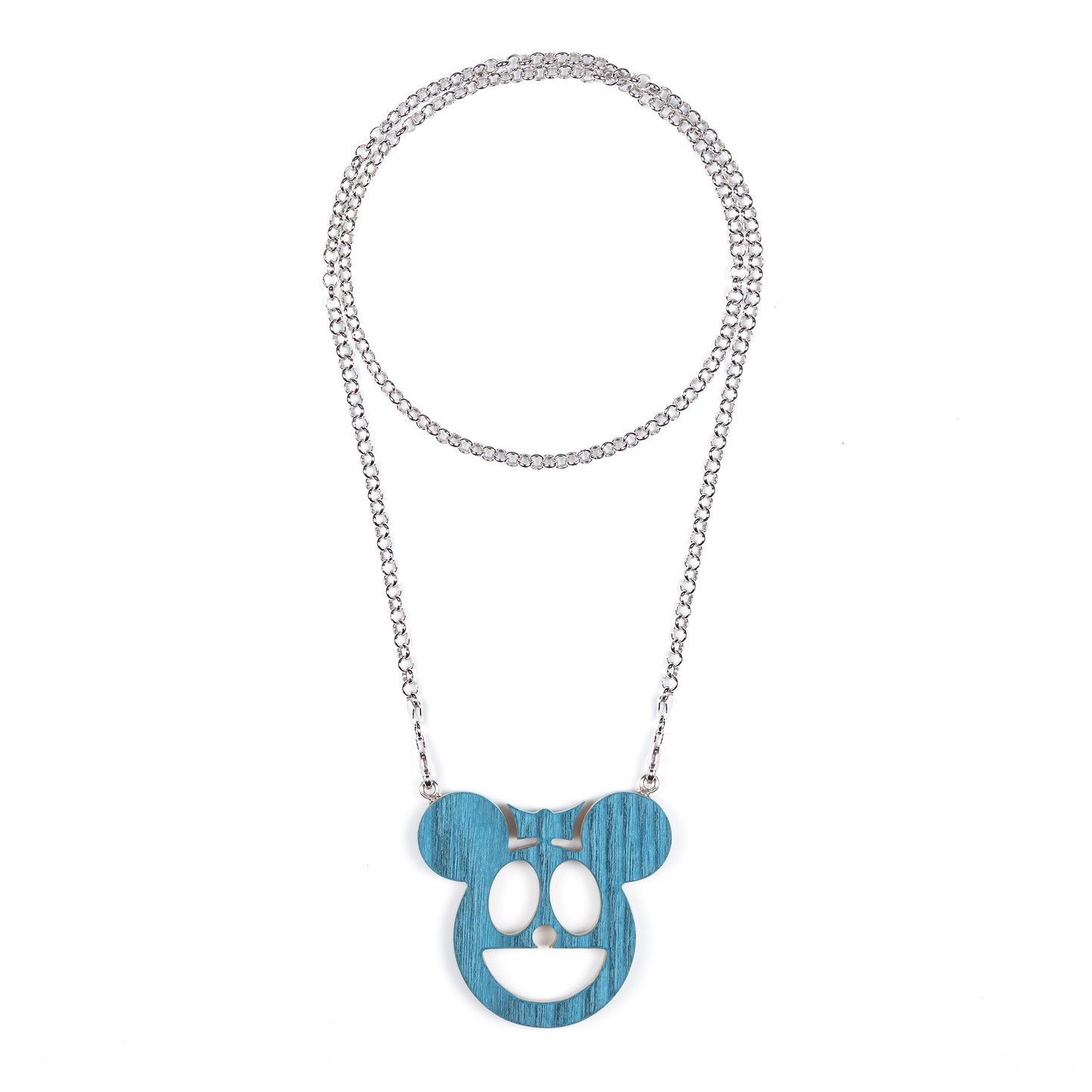 Minnie - Blue With Chain