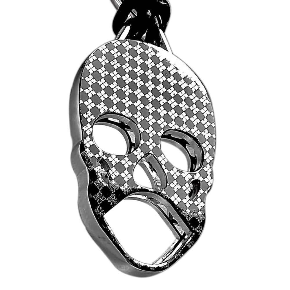 Skull Silver Glasses Holder / Jewellery